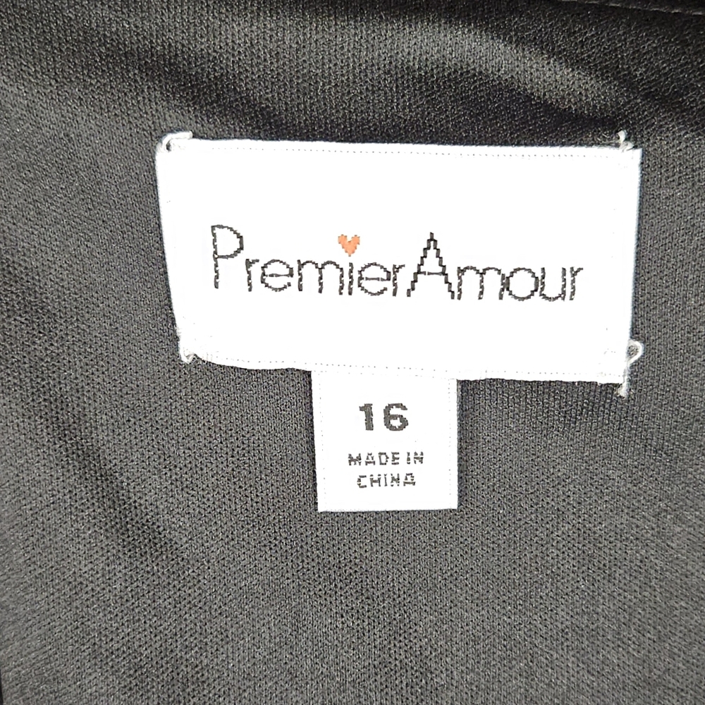 Premier Amour Chic Black Lace V-Neck Wide Leg Jumpsuit - Picture 6 of 11